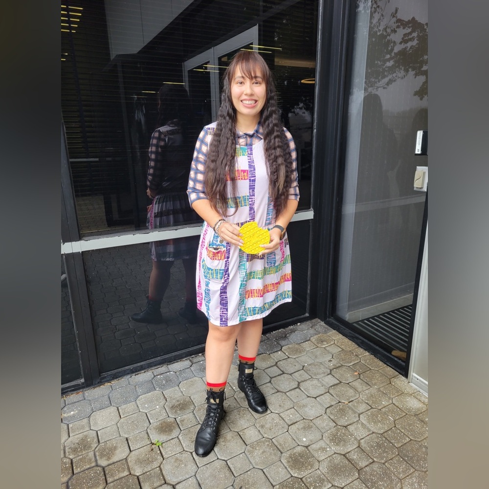 Eleven Stranger Things costume women’s S/M with waffle and socks